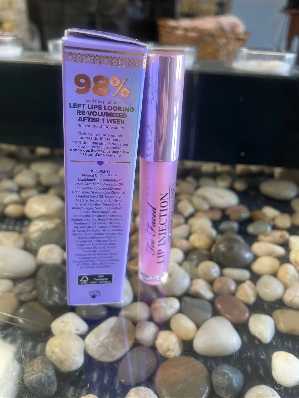 Too Faced Lip Injection Maximum Plump in Blueberry Buzz